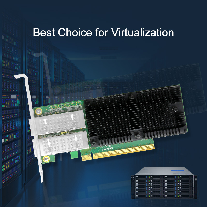LR-LINK 1014PF 100G Netzwerkka – 100Gbe Qsfp28 Network Card Bewertung und Preis